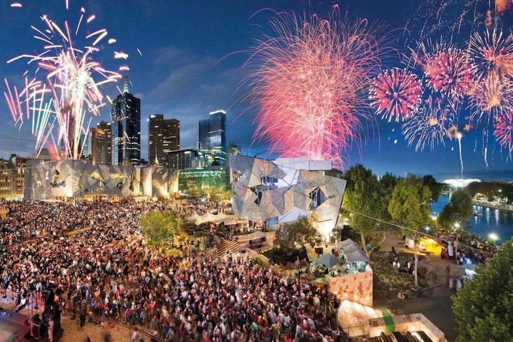 A Chic & Comfy 2Br Apt Near Federation Square Melbourne Luaran gambar