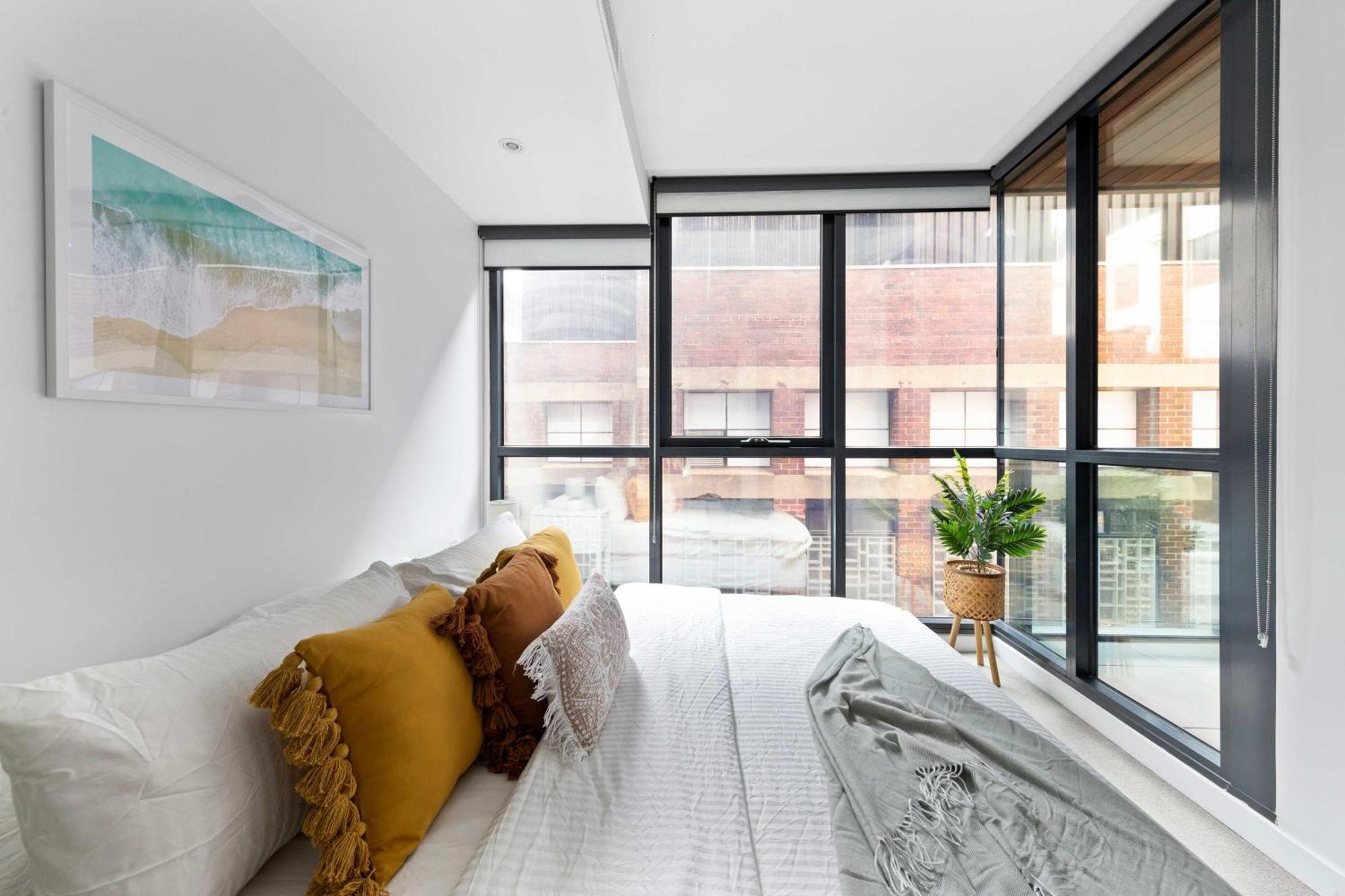 A Chic & Comfy 2Br Apt Near Federation Square Melbourne Luaran gambar