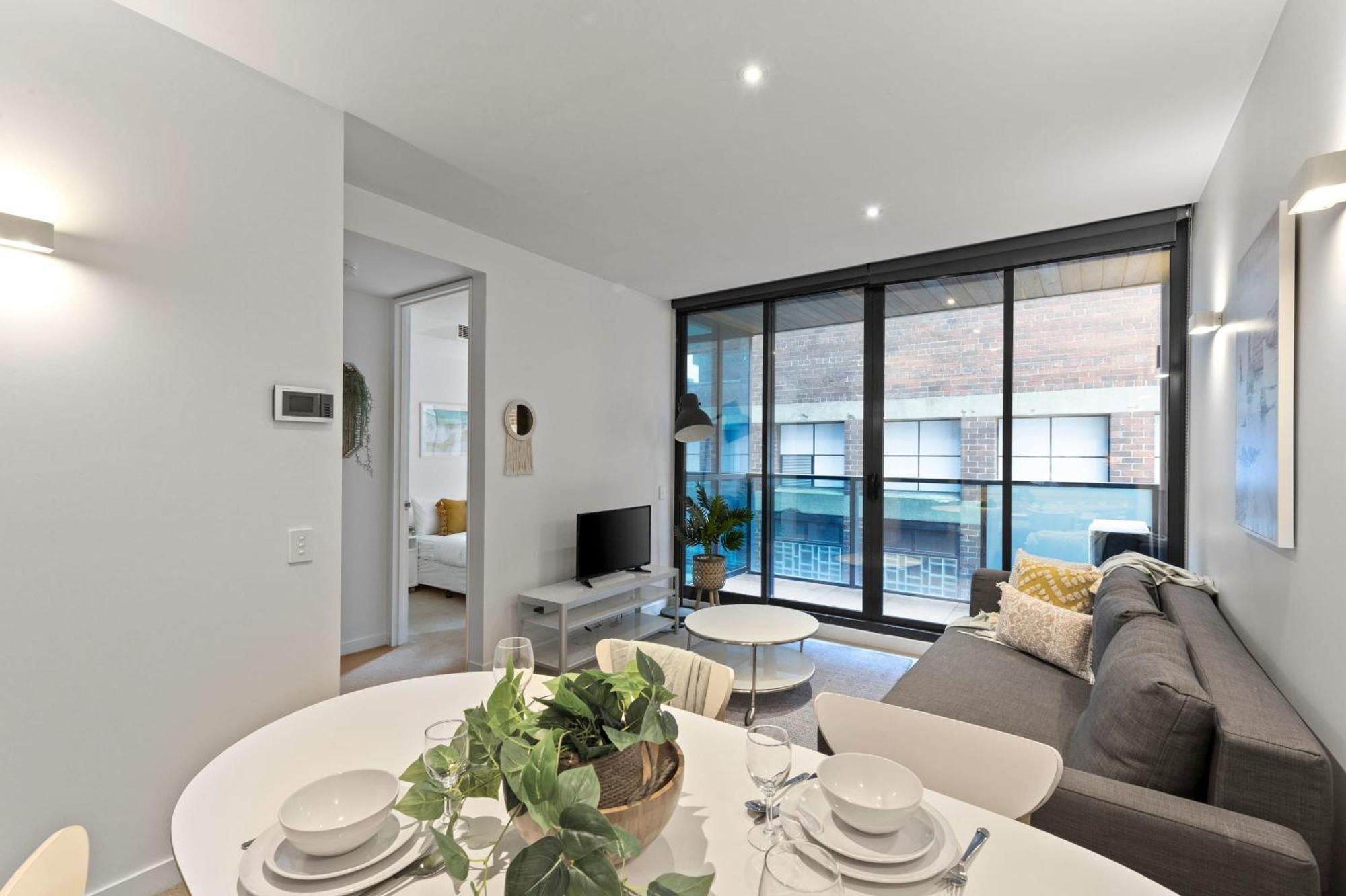 A Chic & Comfy 2Br Apt Near Federation Square Melbourne Luaran gambar
